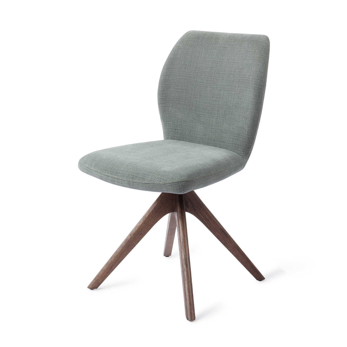 Ikata Dining Chair Breezy Blue Revolve Oak Walnut