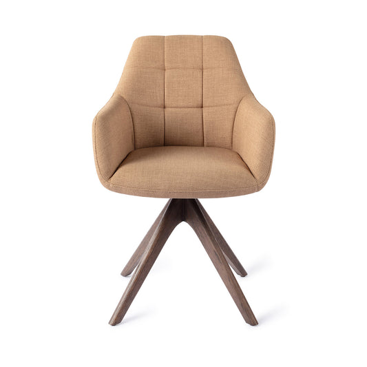 Noto Dining Chair Toasted Toffee Revolve Oak Walnut