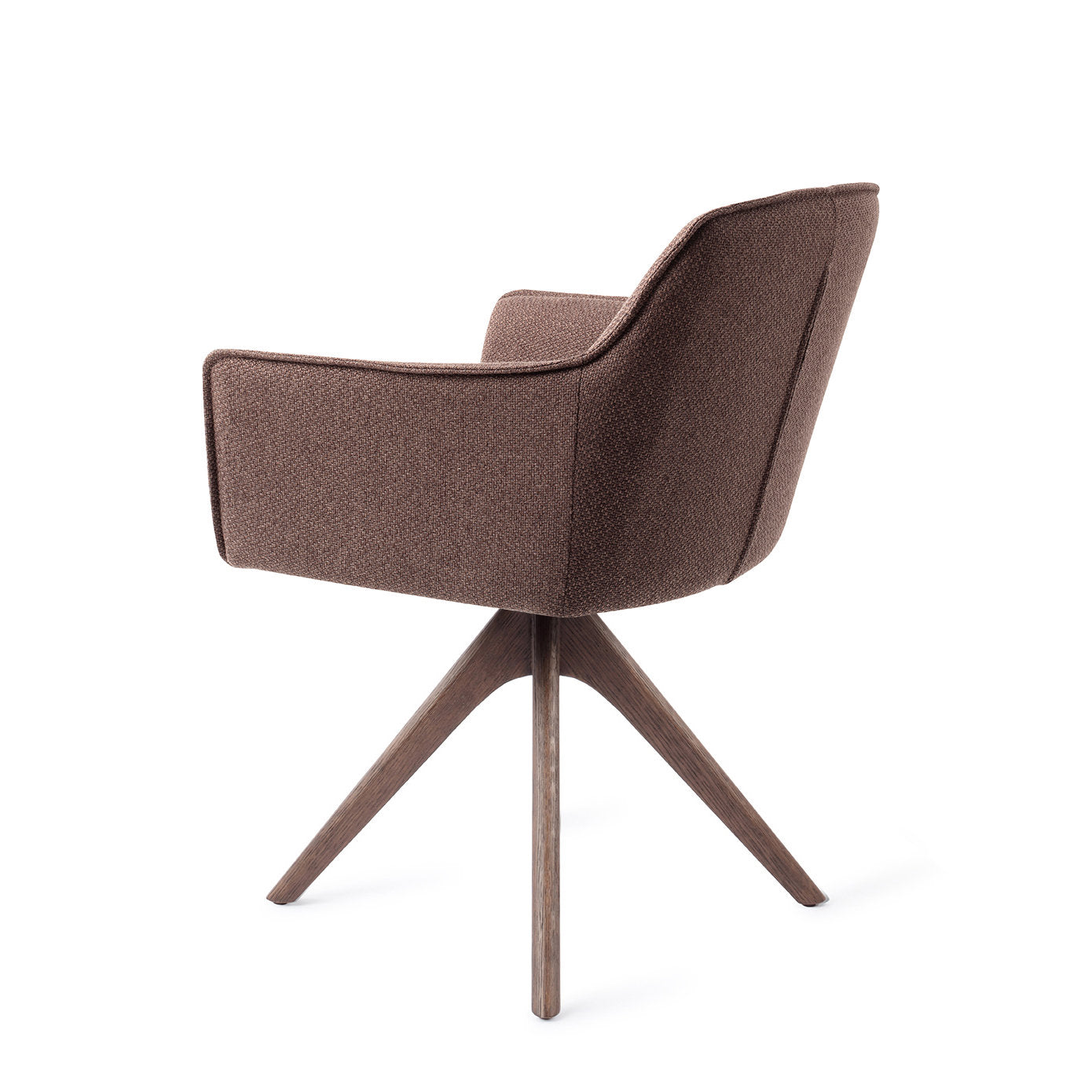 Hofu Dining Chair Potters Clay Revolve Oak Walnut