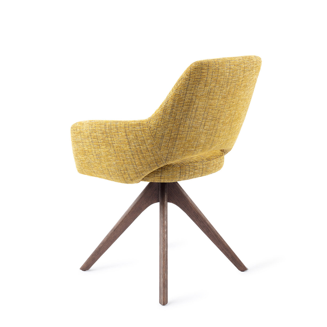 Yanai Dining Chair Lemon Lines Revolve Oak Walnut