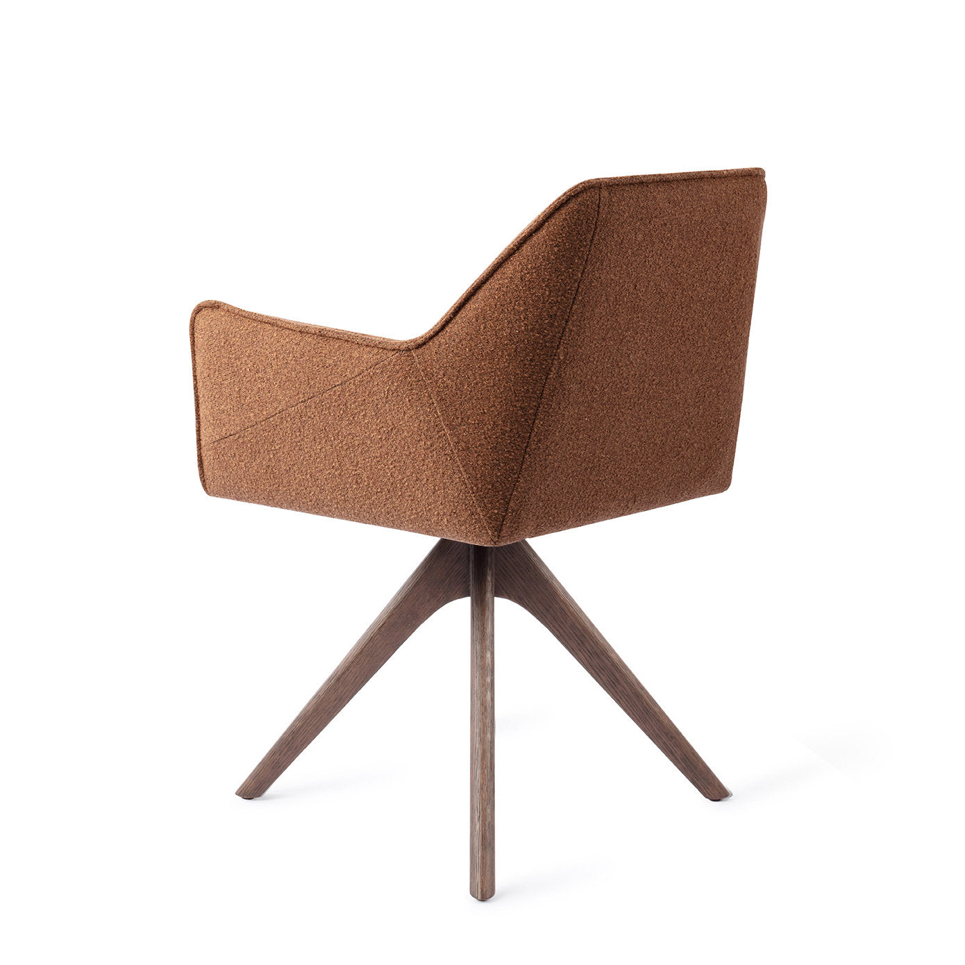 Tome Dining Chair Cinnamon Bun Revolve Oak Walnut