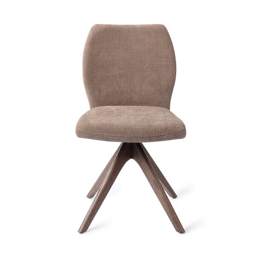 Ikata Dining Chair Mocha Mist Revolve Oak Walnut