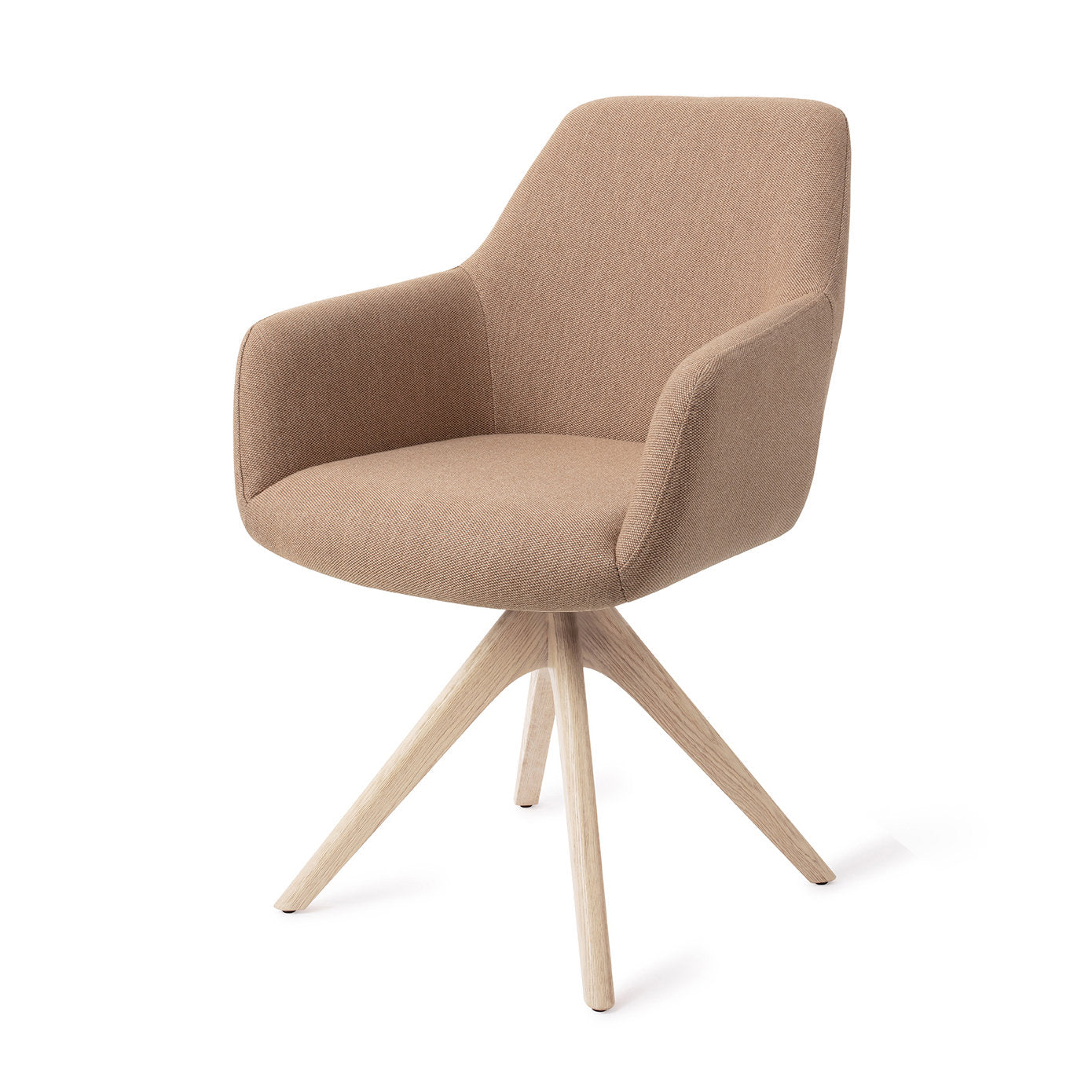 Hiroo Dining Chair Whisper Wheat Revolve Oak Bleach