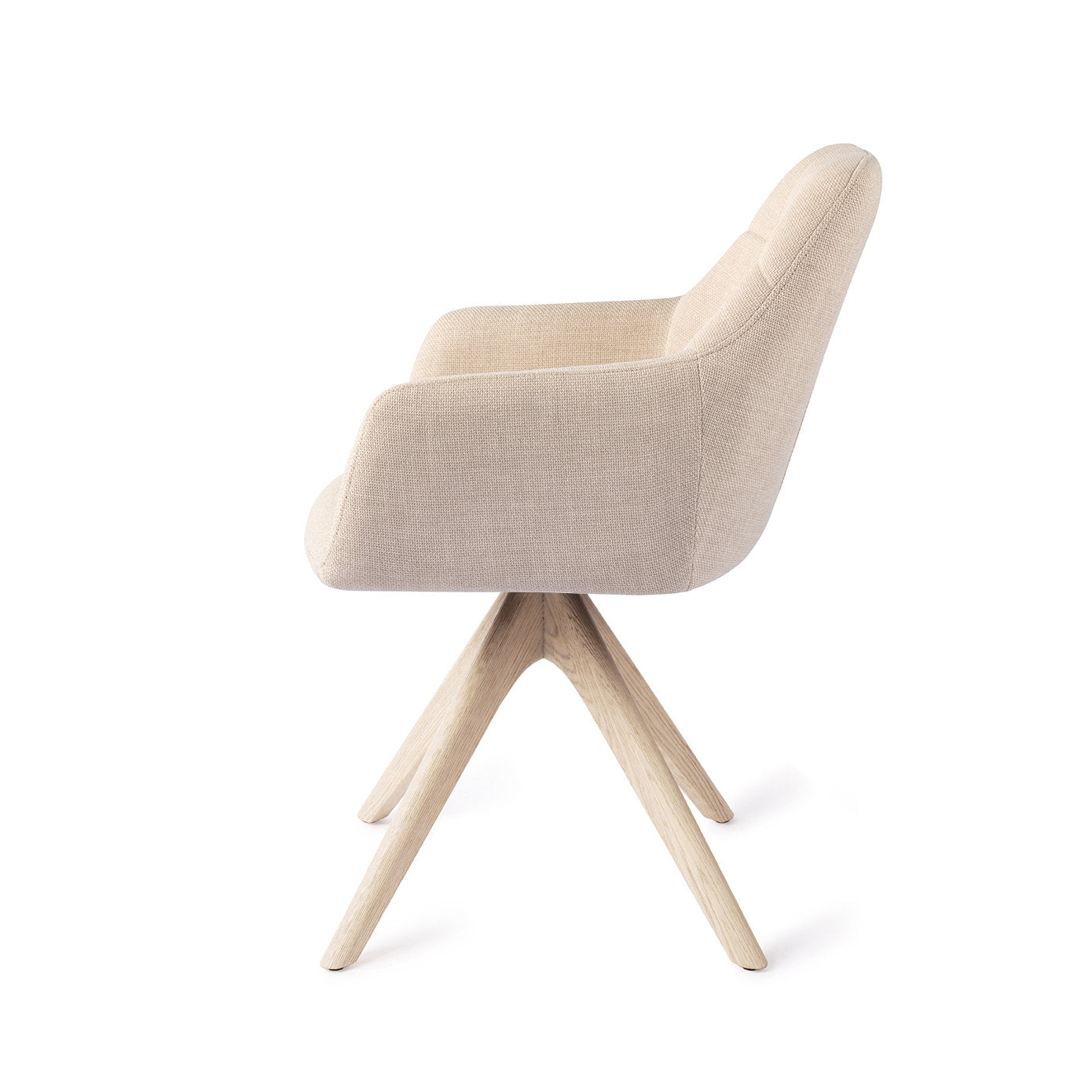 Noto Dining Chair Overnight Oats Revolve Oak Bleach