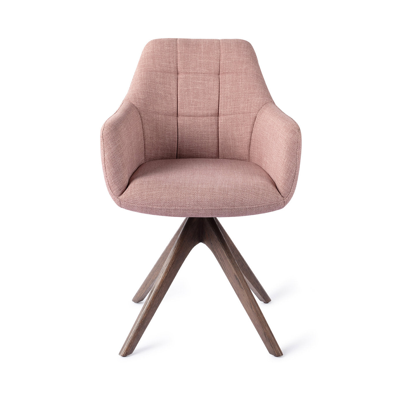 Noto Dining Chair Vintage Rose Revolve Oak Walnut