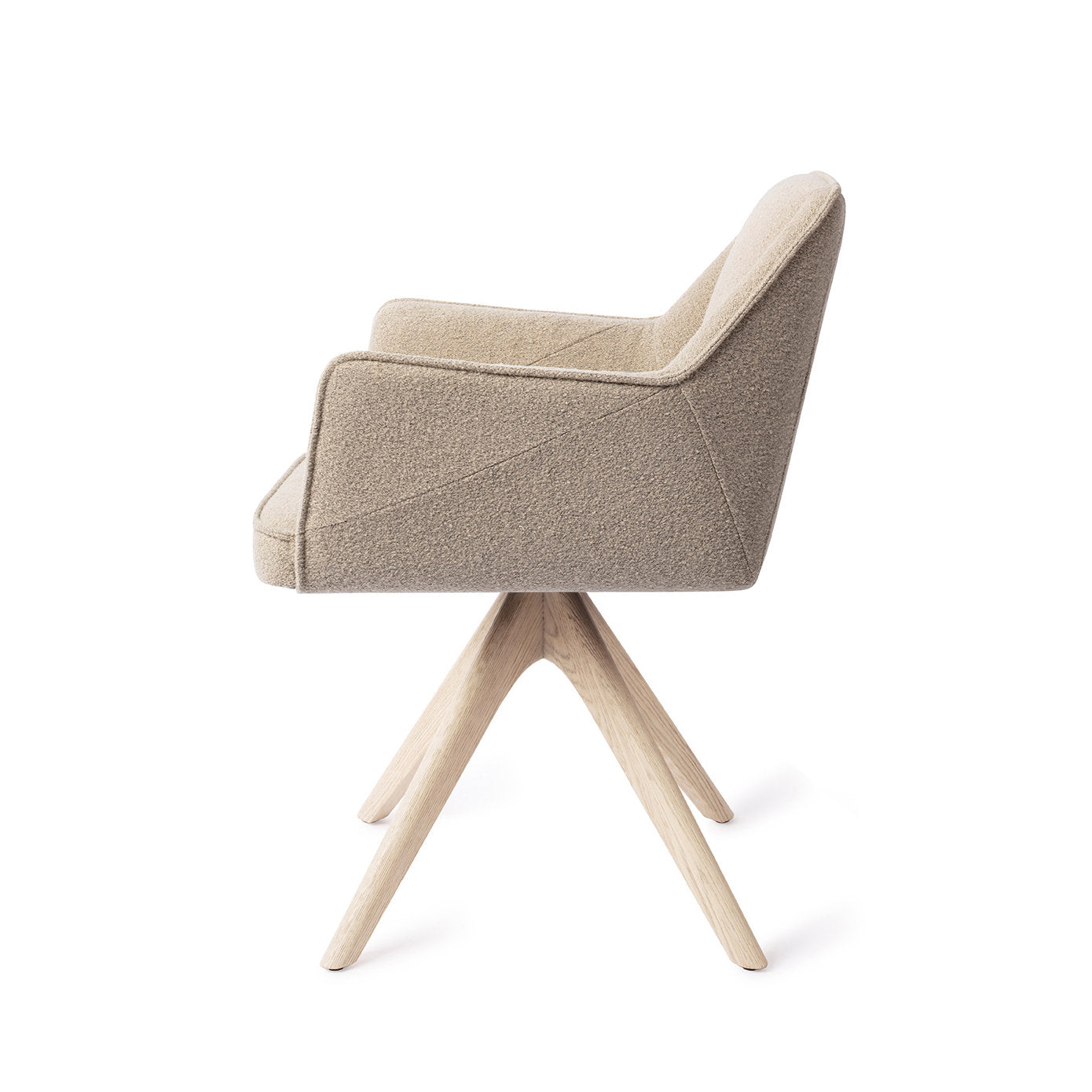 Tome Dining Chair Great Greige Revolve Oak Bleach