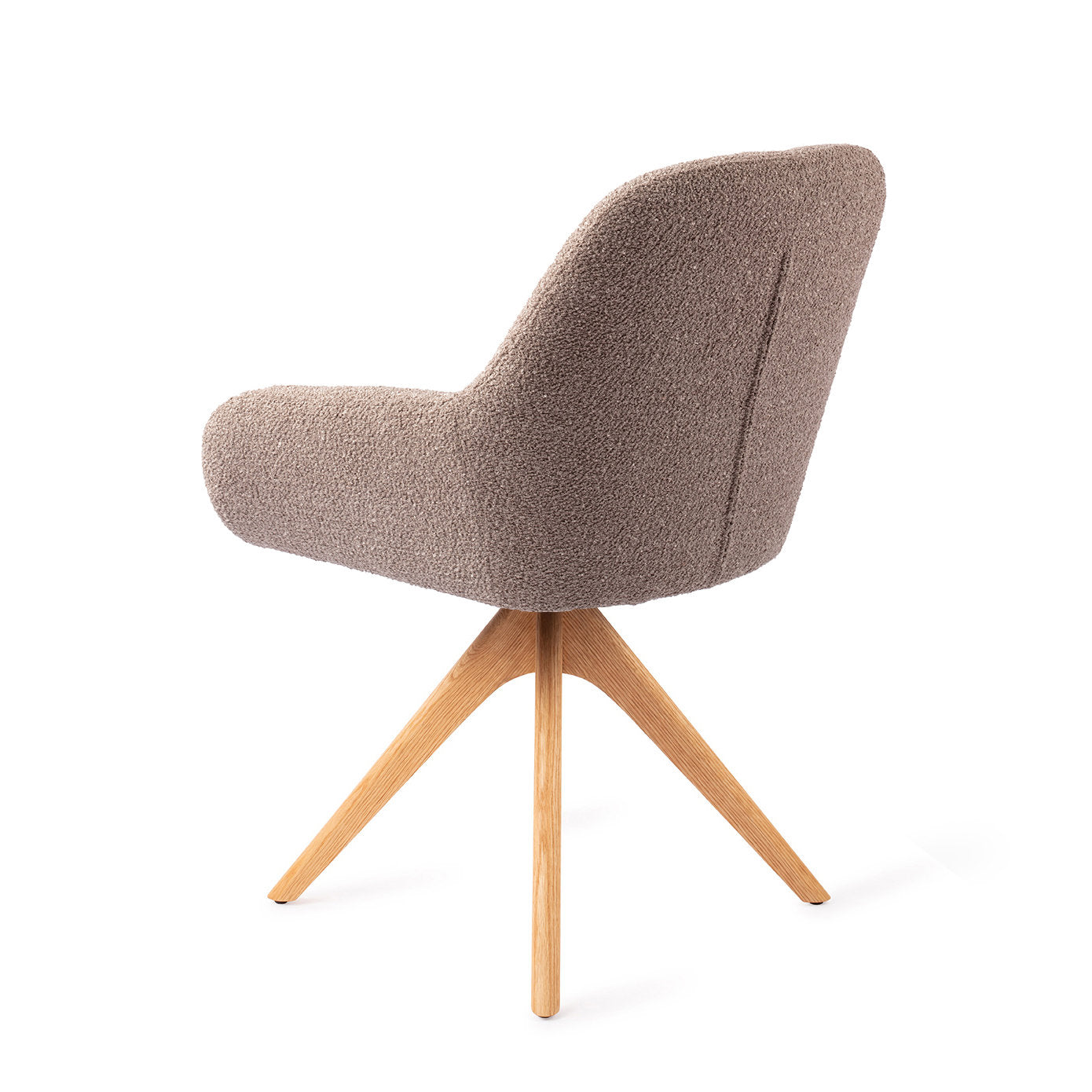 Kushi Dining Chair Stone Haze Revolve Oak Natural