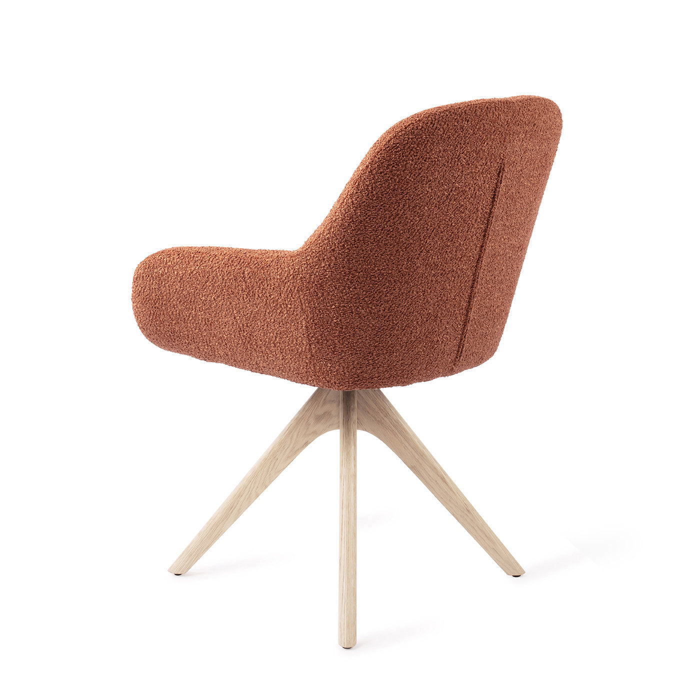 Kushi Dining Chair Amber Autumn Revolve Oak Bleach