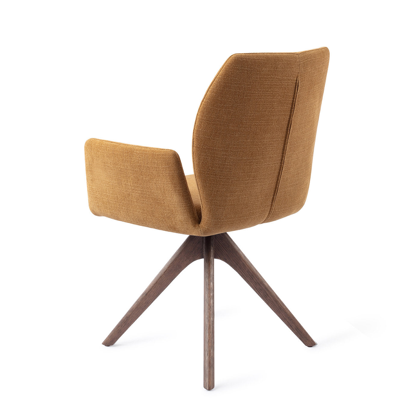 Misaki Dining Chair Honey Harvest Revolve Oak Walnut