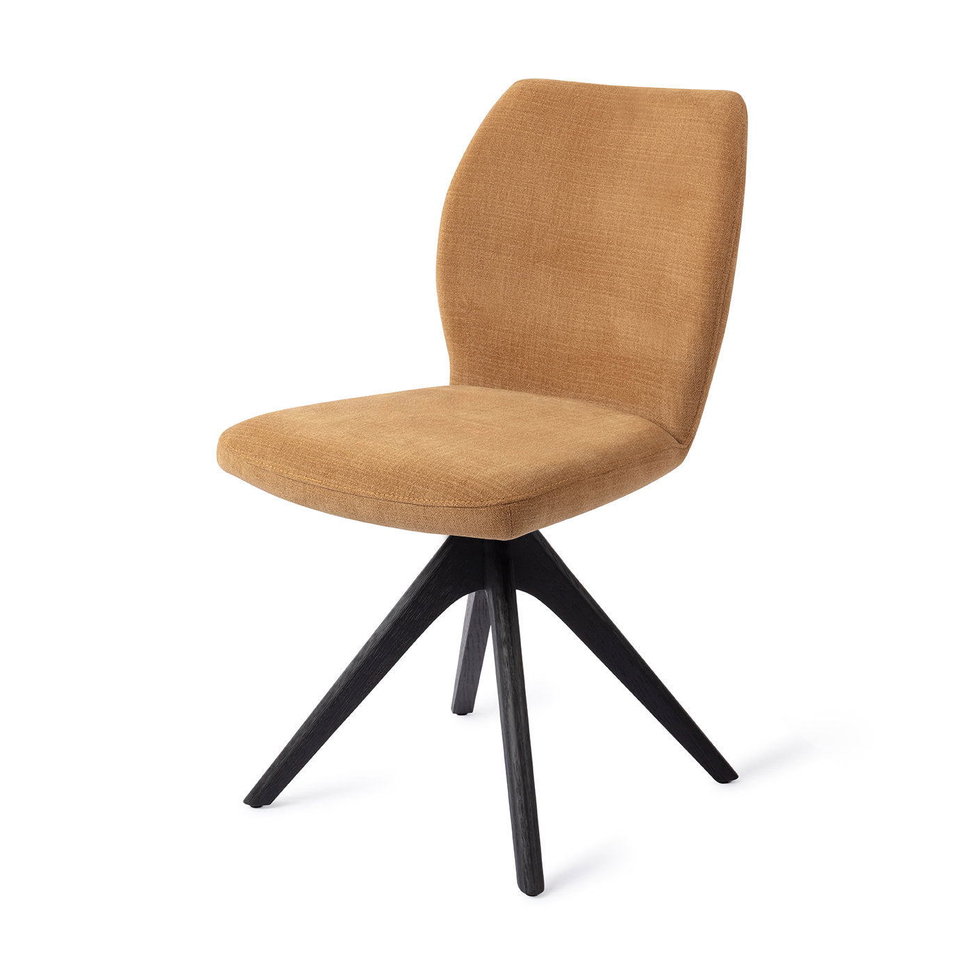 Ikata Dining Chair Honey Harvest Revolve Oak Black