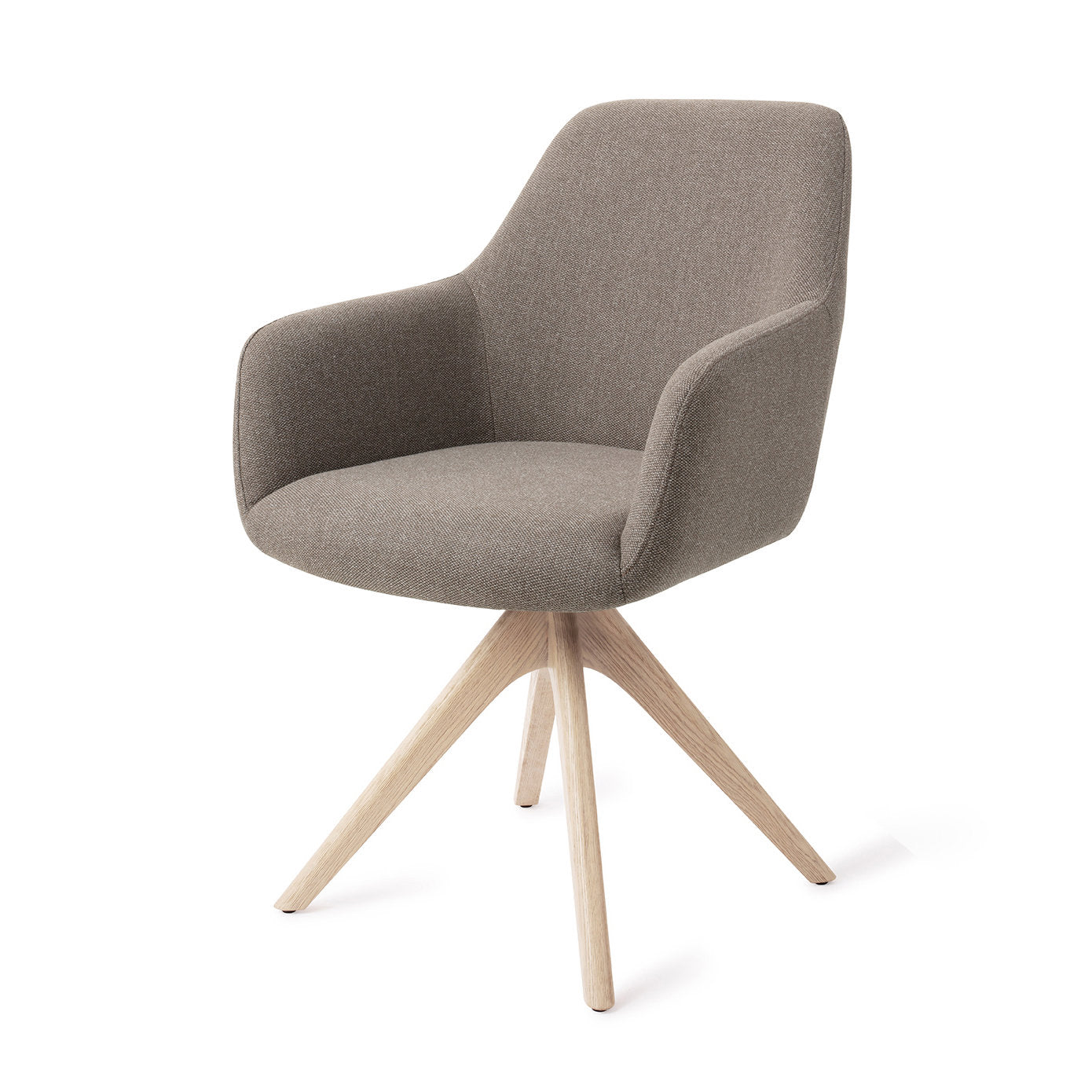Hiroo Dining Chair Foggy Fusion Revolve Oak Bleach