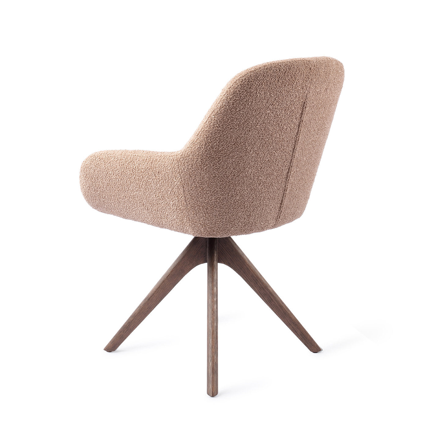 Kushi Dining Chair Flax Relax Revolve Oak Walnut