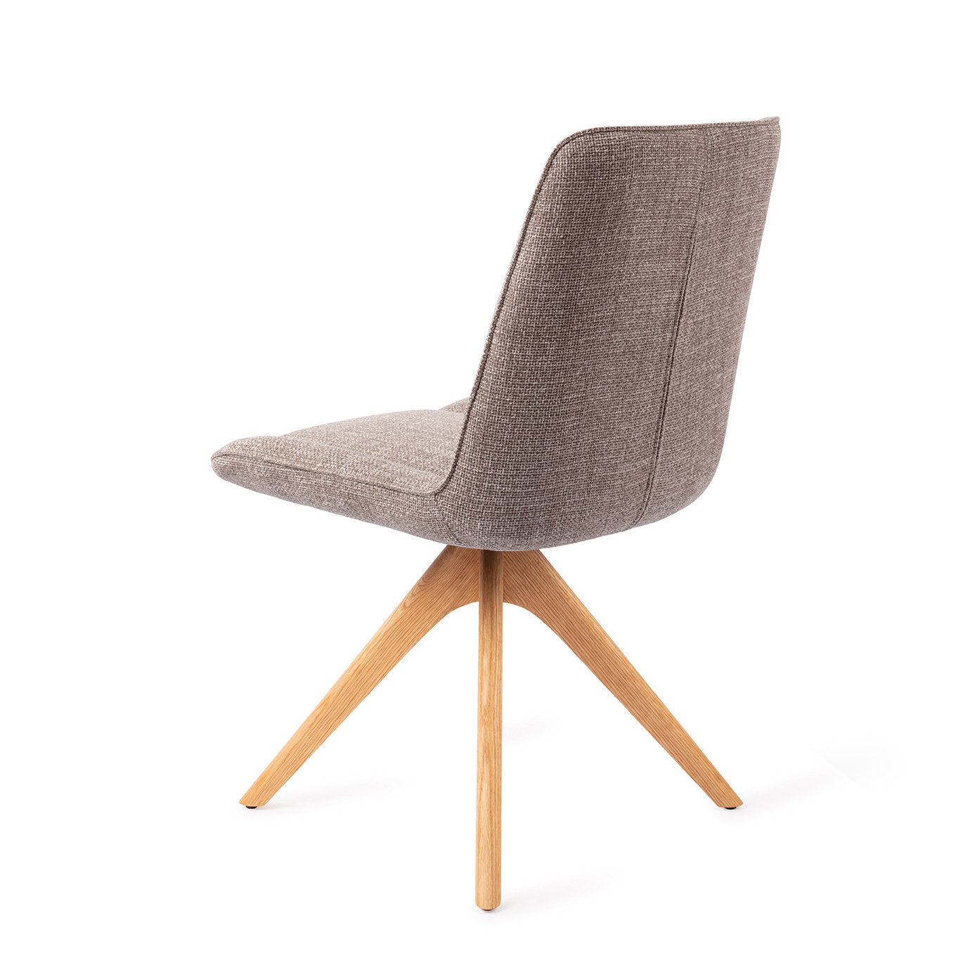 Umedo Dining Chair Grainy Greige Revolve Oak Natural
