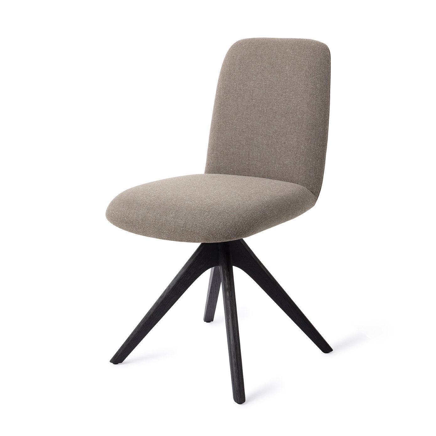 Taiwa Dining Chair Foggy Fusion Revolve Oak Black