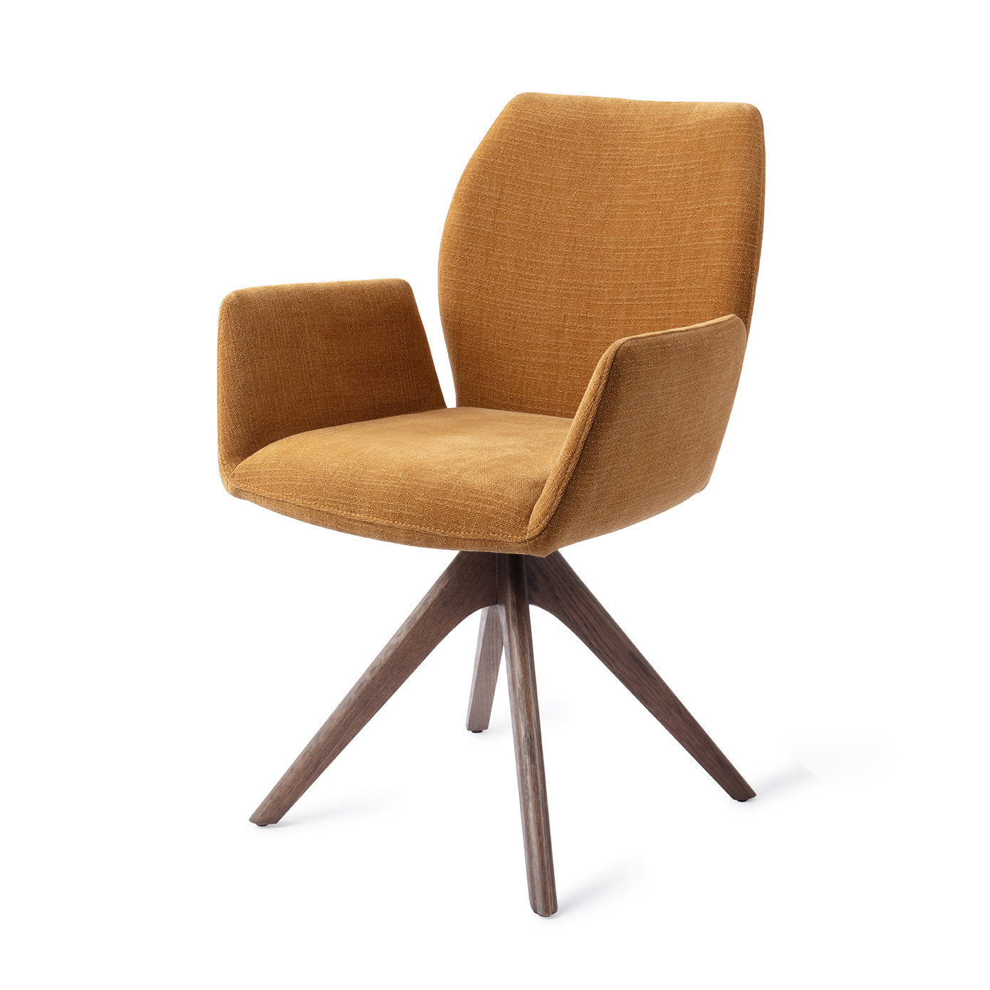 Misaki Dining Chair Honey Harvest Revolve Oak Walnut