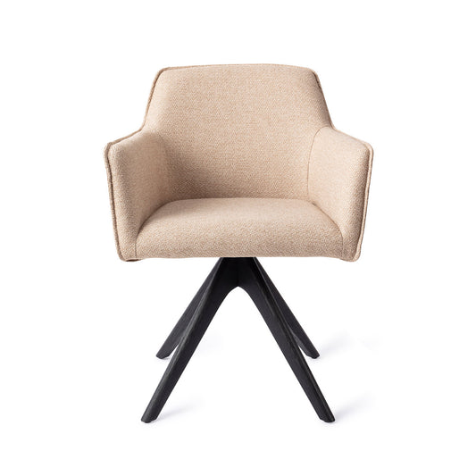 Hofu Dining Chair Wild Walnut Revolve Oak Black