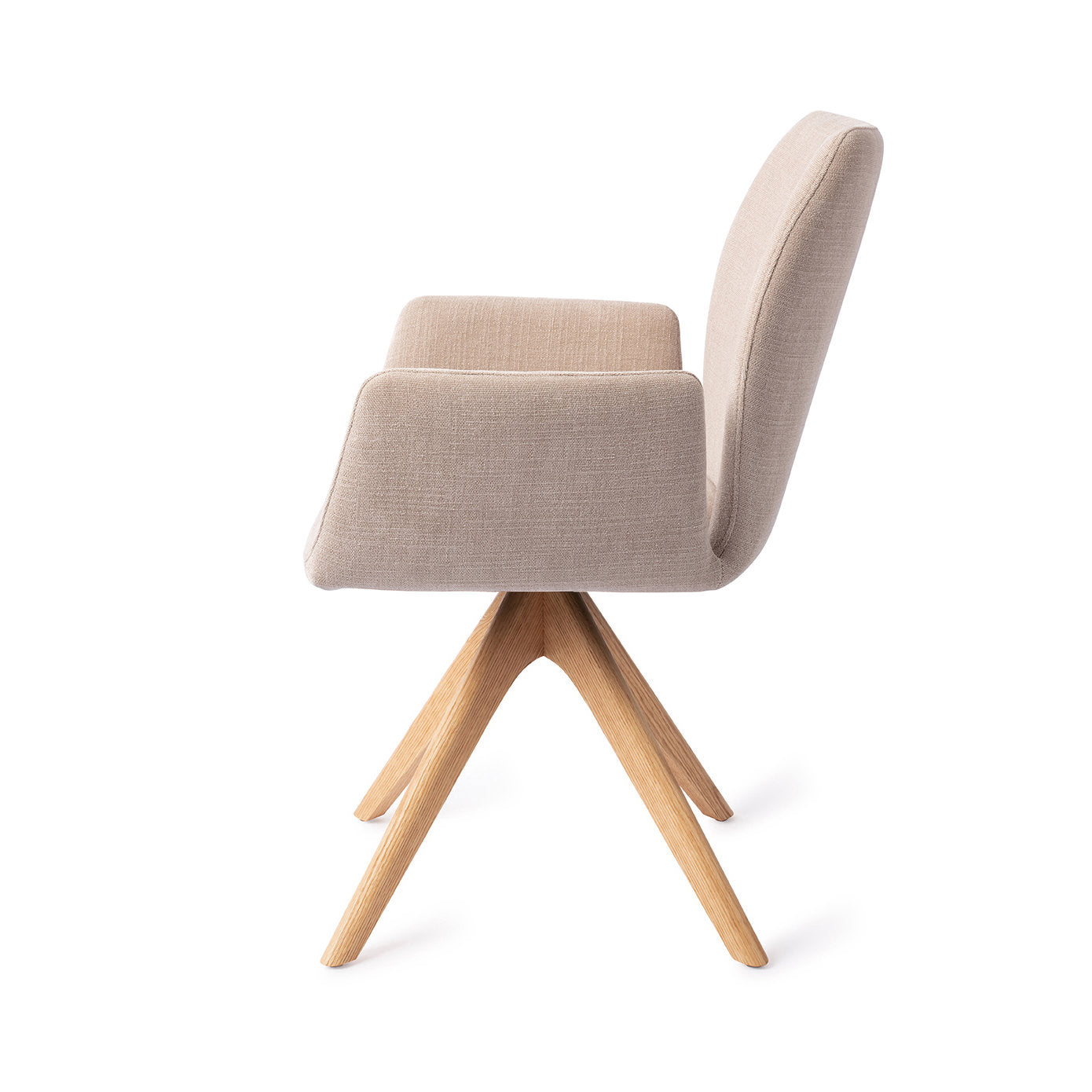 Misaki Dining Chair Sand Strand Revolve Oak Natural