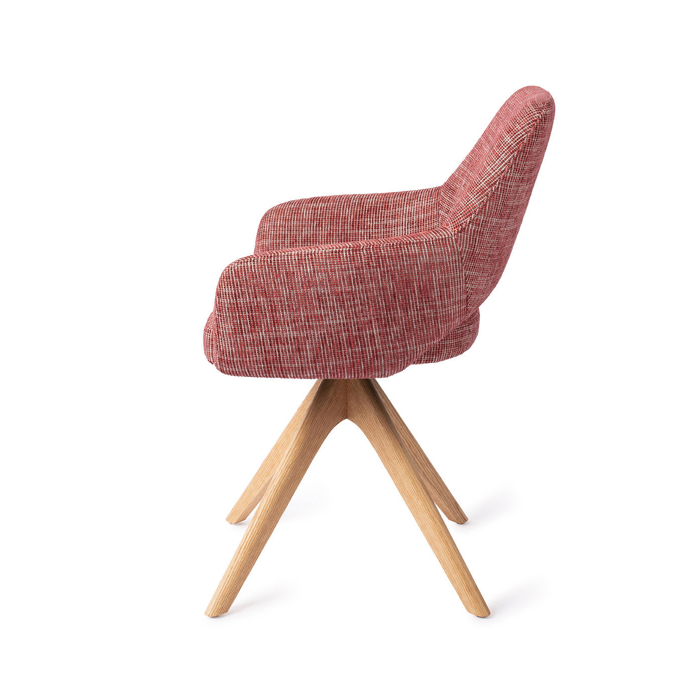 Yanai Dining Chair Berry Bars Revolve Oak Natural