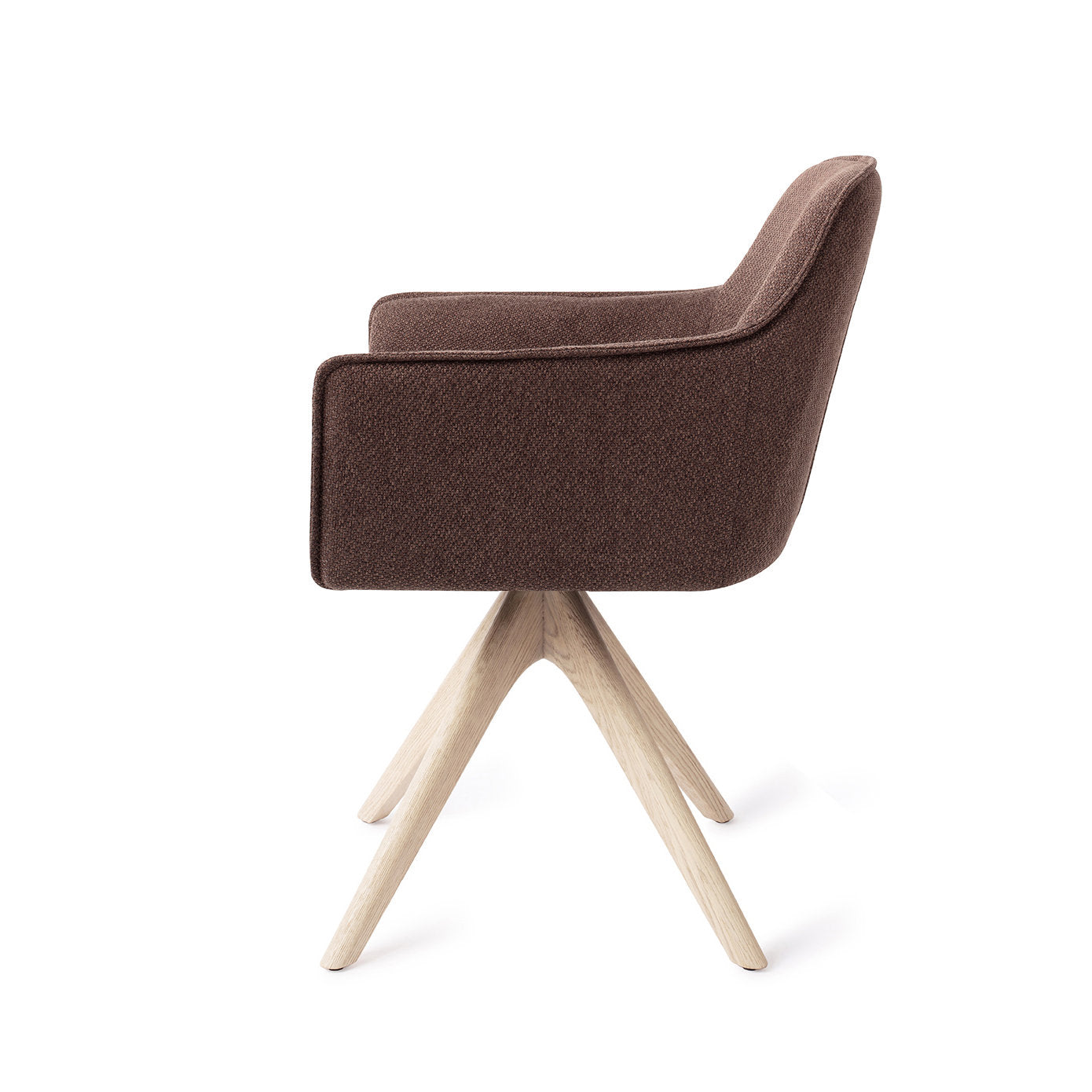 Hofu Dining Chair Potters Clay Revolve Oak Bleach