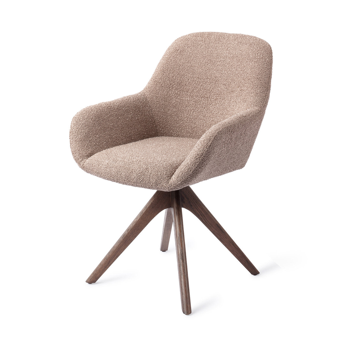 Kushi Dining Chair Stone Haze Revolve Oak Walnut