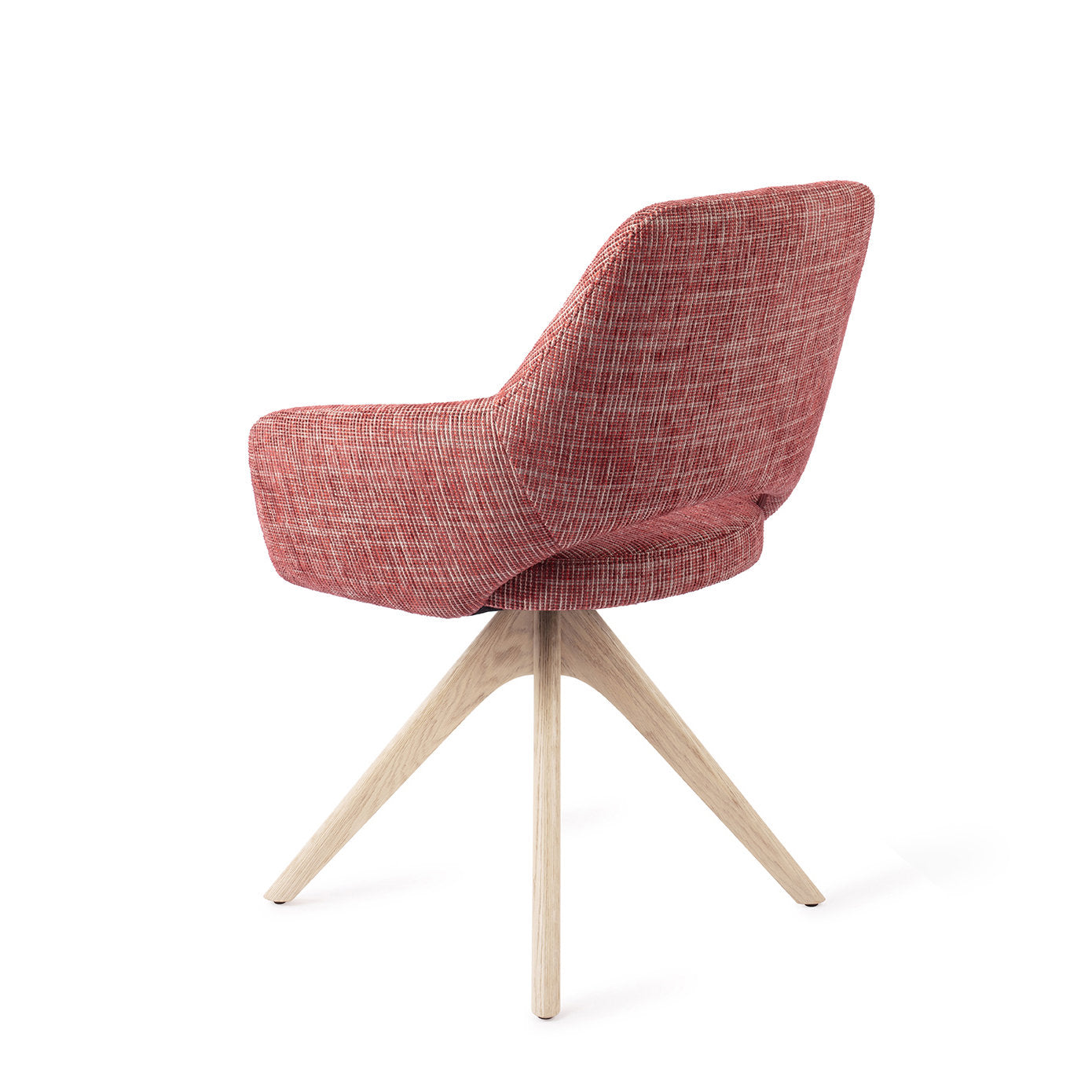 Yanai Dining Chair Berry Bars Revolve Oak Bleach