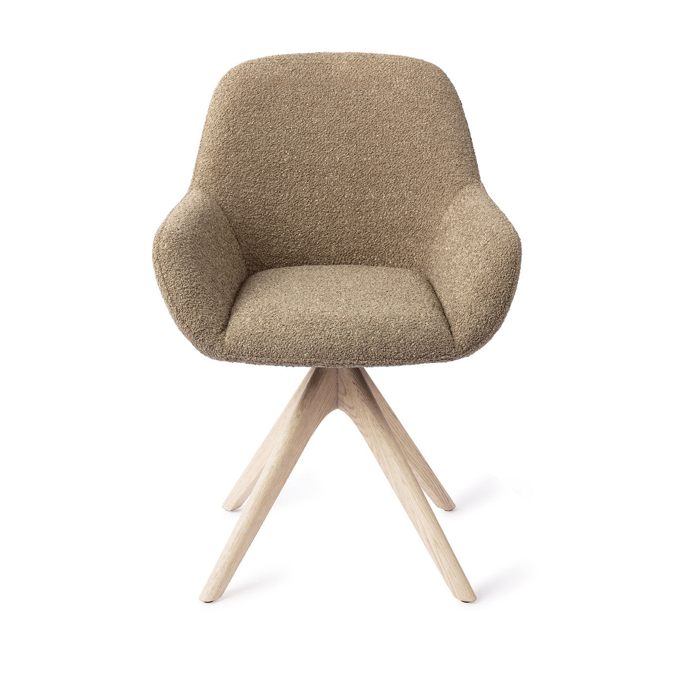 Kushi Dining Chair Moss Meadow Revolve Oak Bleach