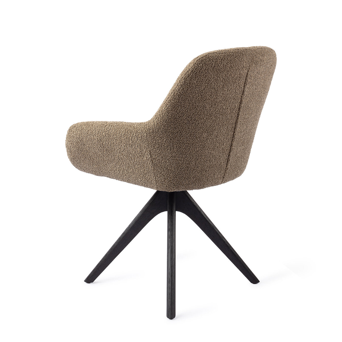 Kushi Dining Chair Moss Meadow Revolve Oak Black