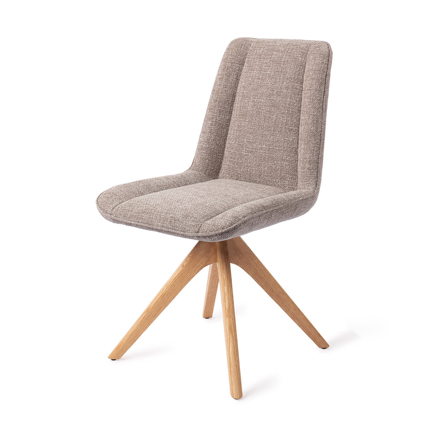 Umedo Dining Chair Grainy Greige Revolve Oak Natural