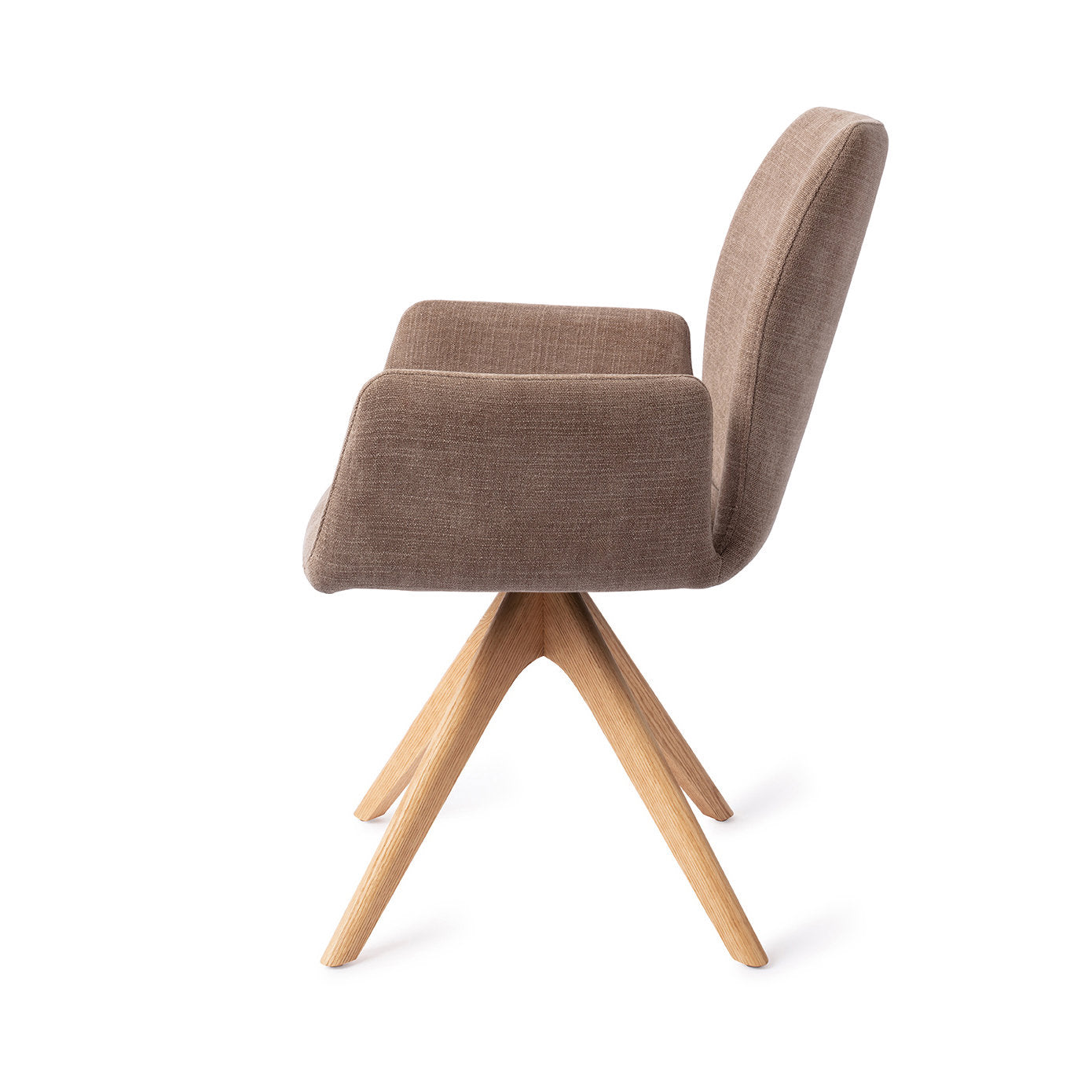 Misaki Dining Chair Mocha Mist Revolve Oak Natural