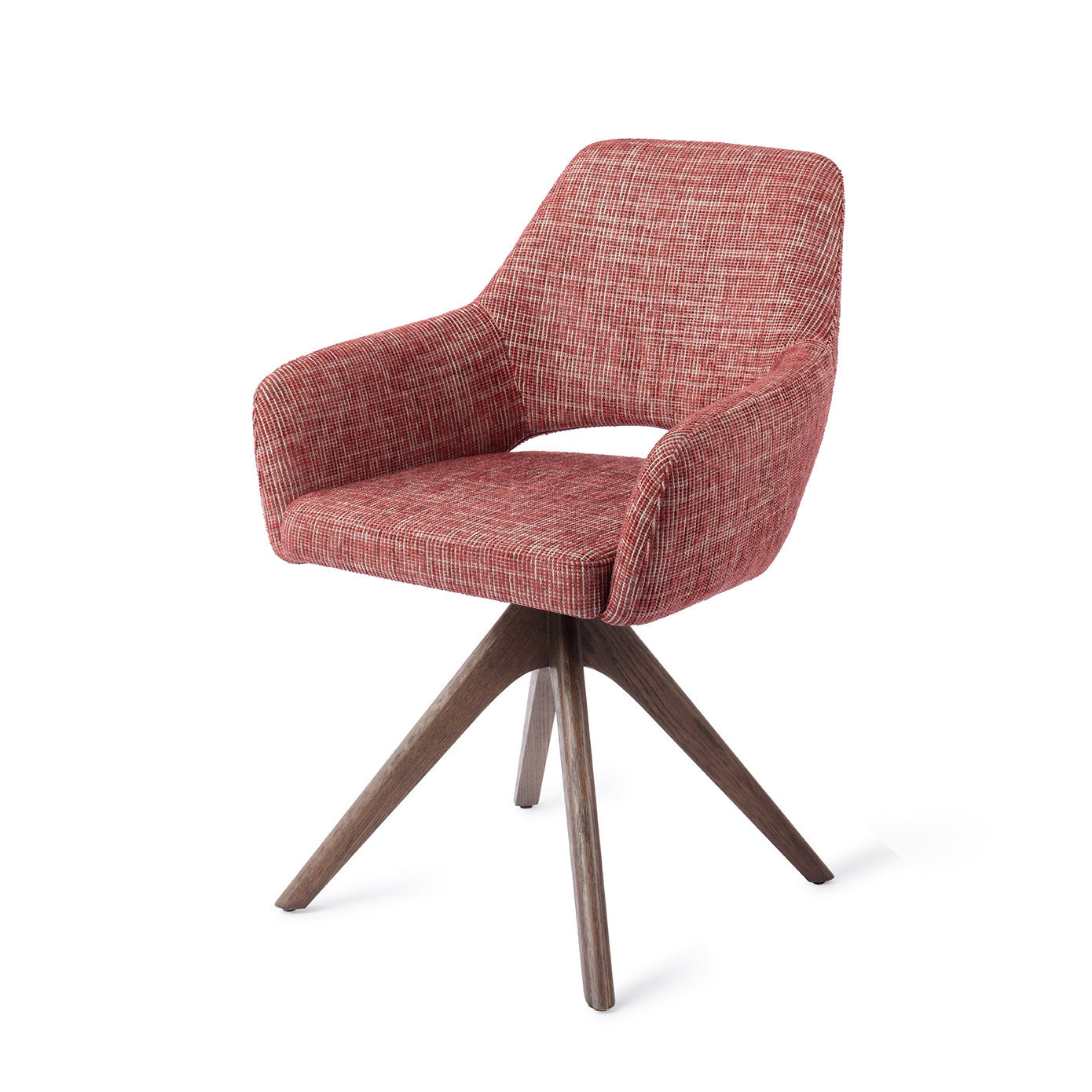 Yanai Dining Chair Berry Bars Revolve Oak Walnut