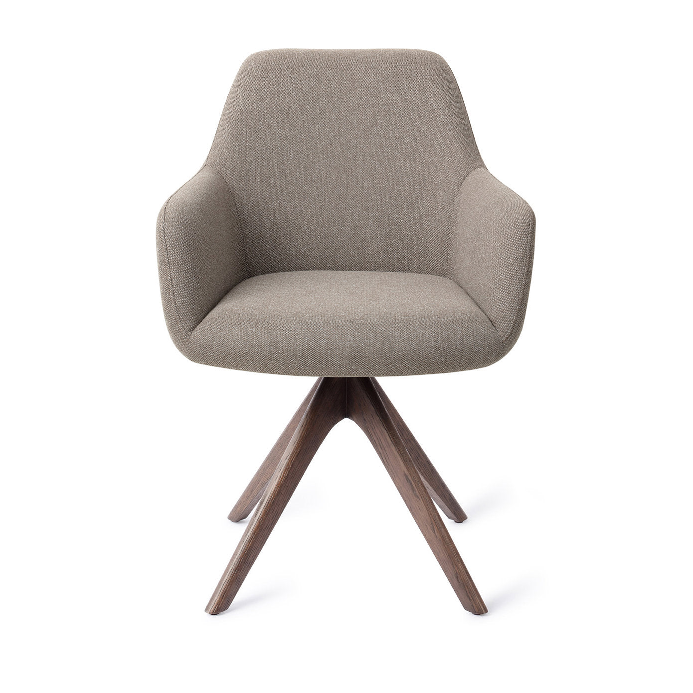 Hiroo Dining Chair Foggy Fusion Revolve Oak Walnut