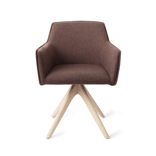 Hofu Dining Chair Potters Clay Revolve Oak Bleach