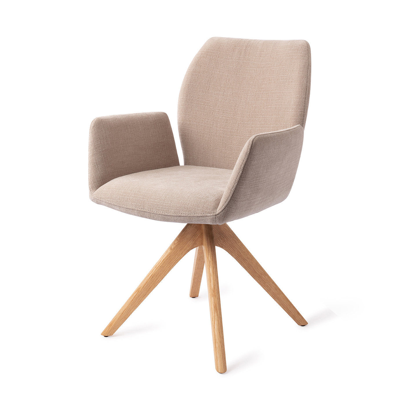 Misaki Dining Chair Sand Strand Revolve Oak Natural