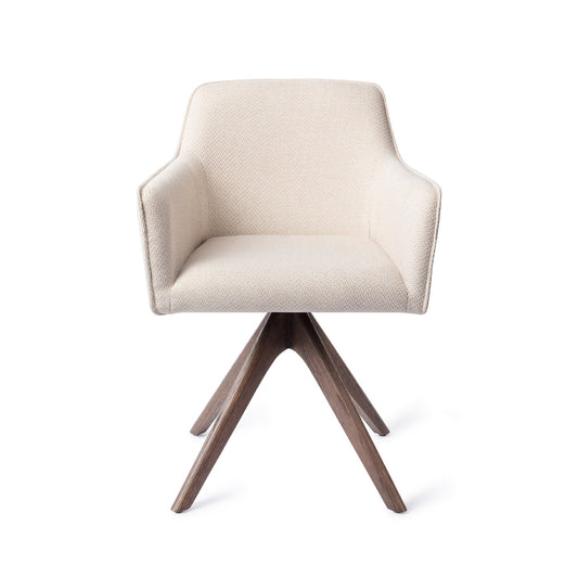 Hofu Dining Chair Enoki Revolve Oak Walnut