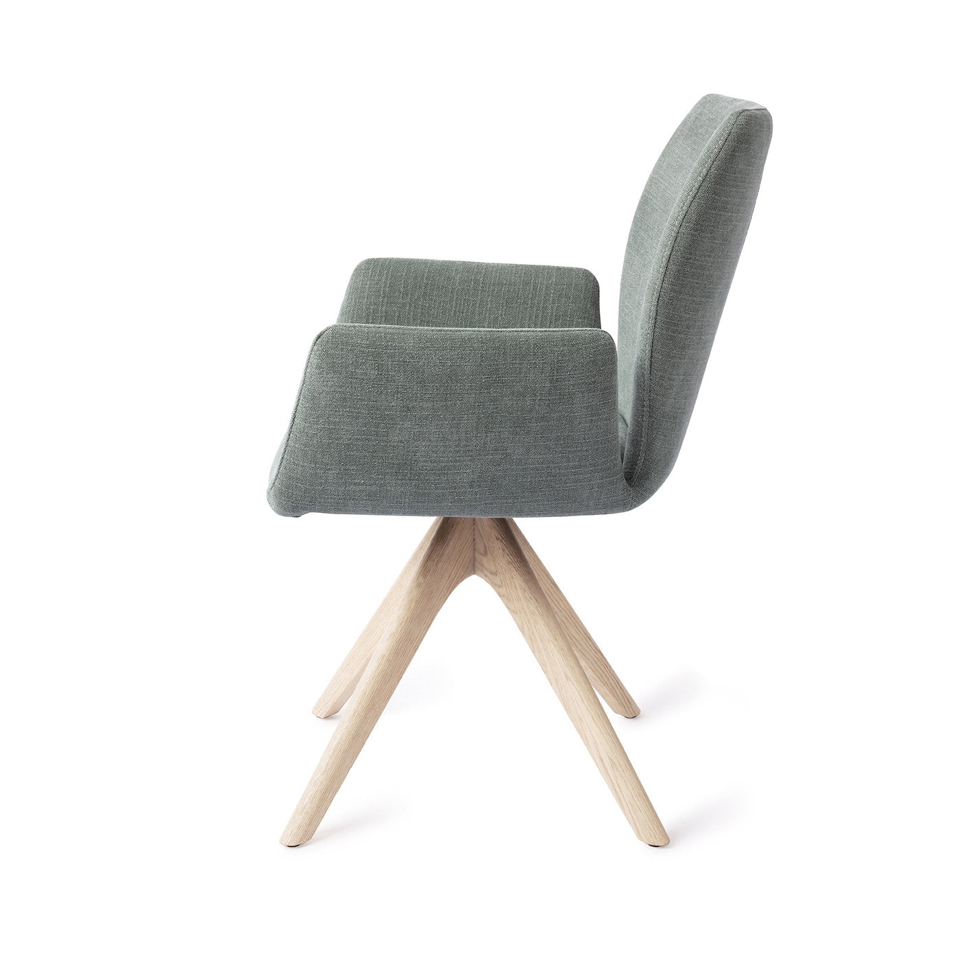 Misaki Dining Chair Breezy Blue Revolve Oak Bleach