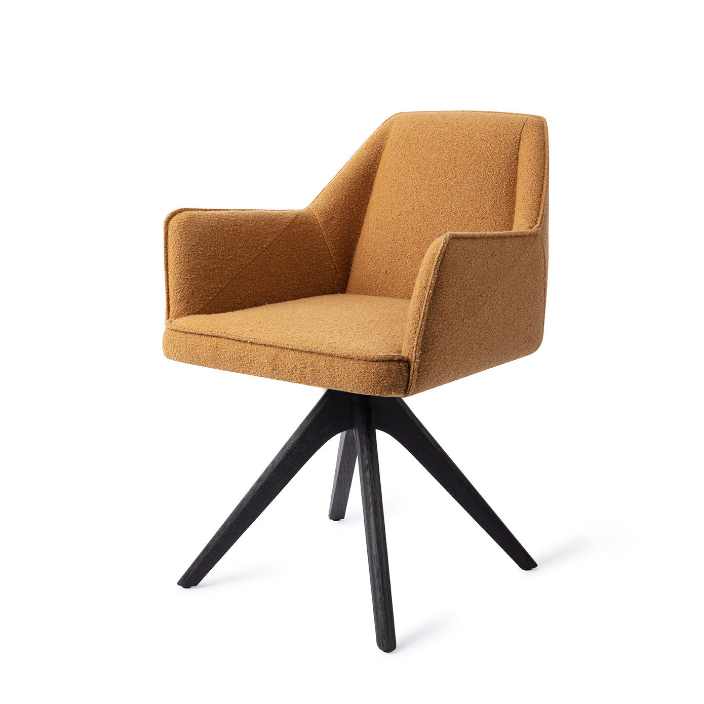 Tome Dining Chair Masai Giraffe Revolve Oak Black