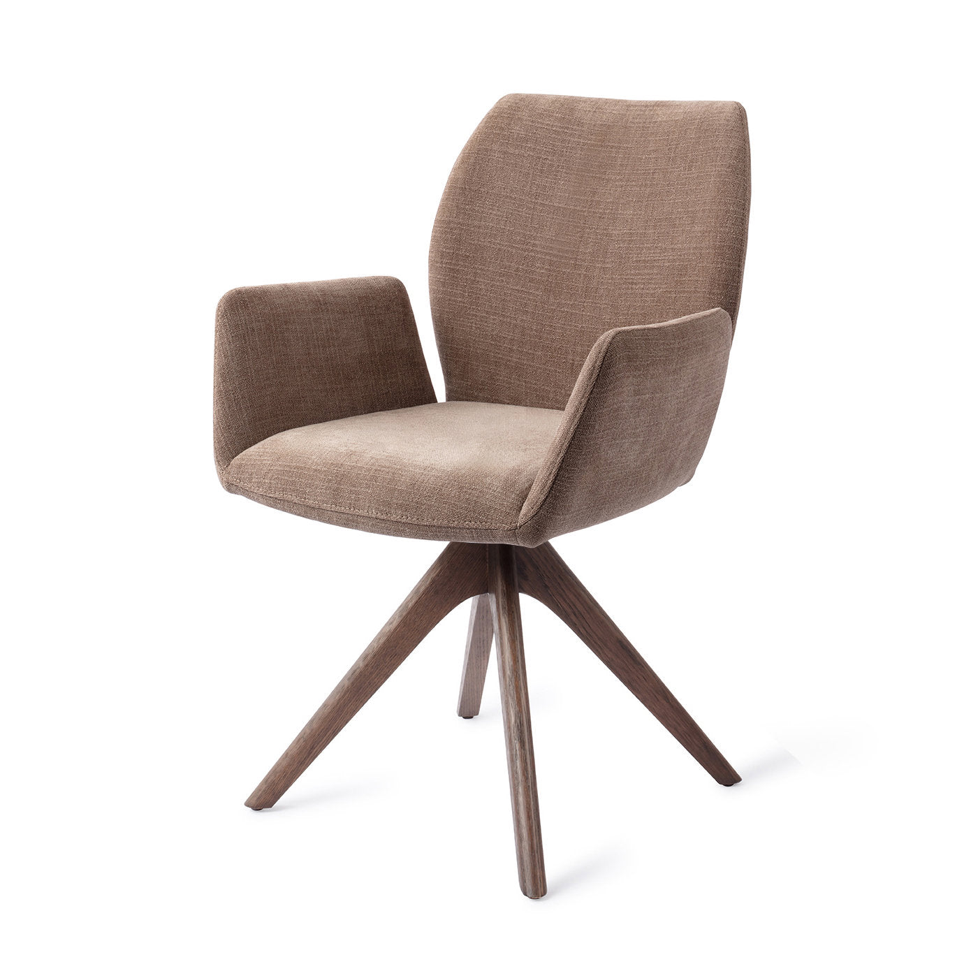 Misaki Dining Chair Mocha Mist Revolve Oak Walnut