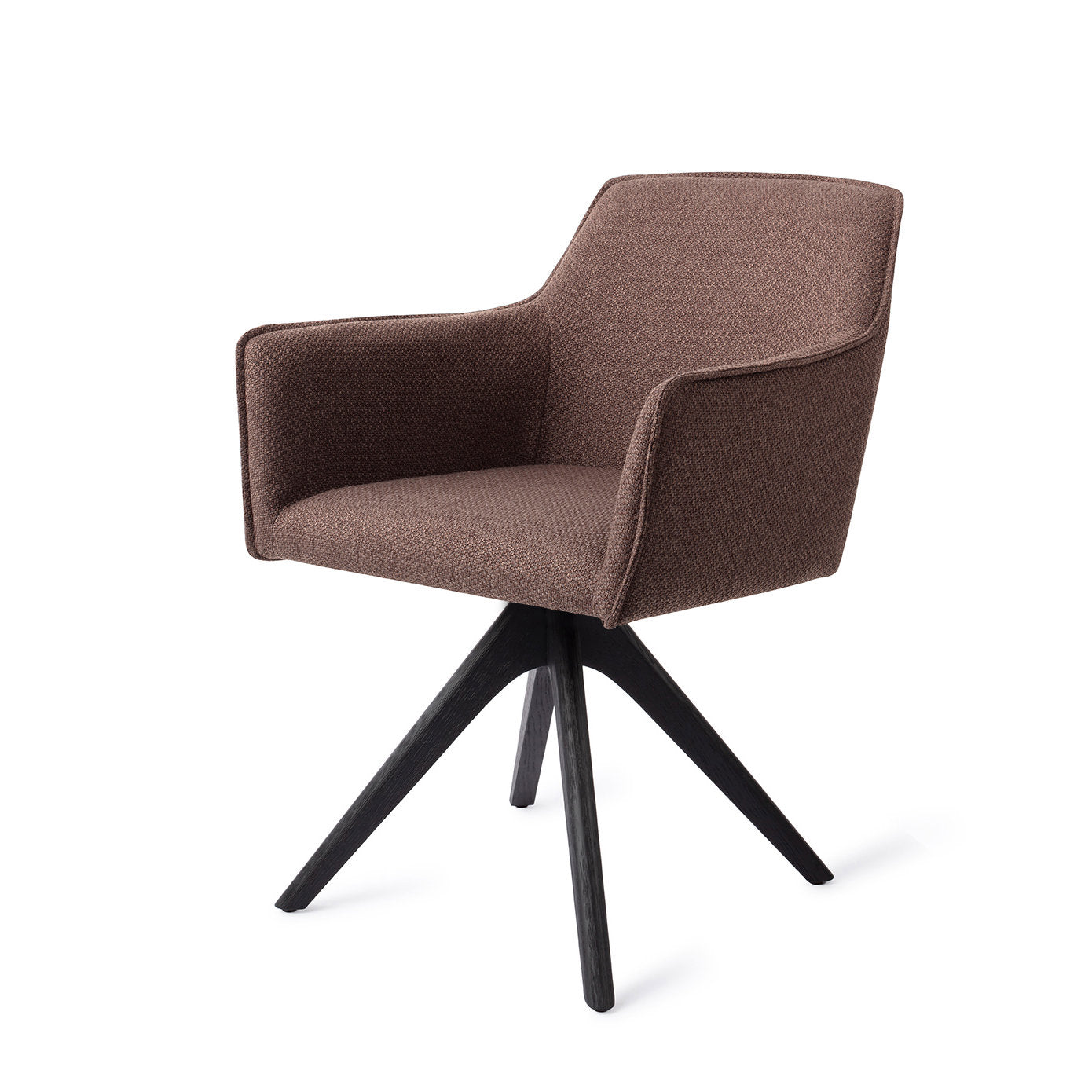 Hofu Dining Chair Potters Clay Revolve Oak Black