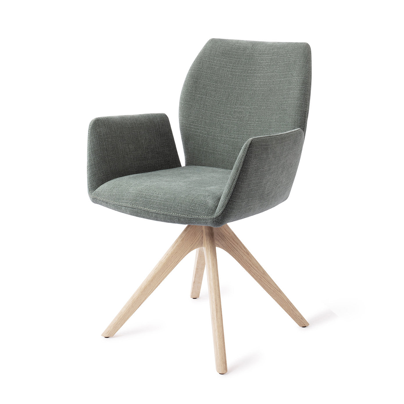 Misaki Dining Chair Breezy Blue Revolve Oak Bleach