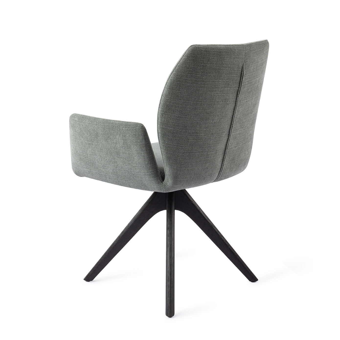 Misaki Dining Chair Breezy Blue Revolve Oak Black