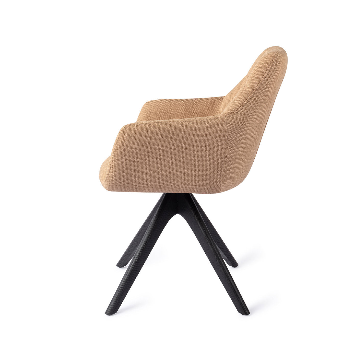 Noto Dining Chair Toasted Toffee Revolve Oak Black