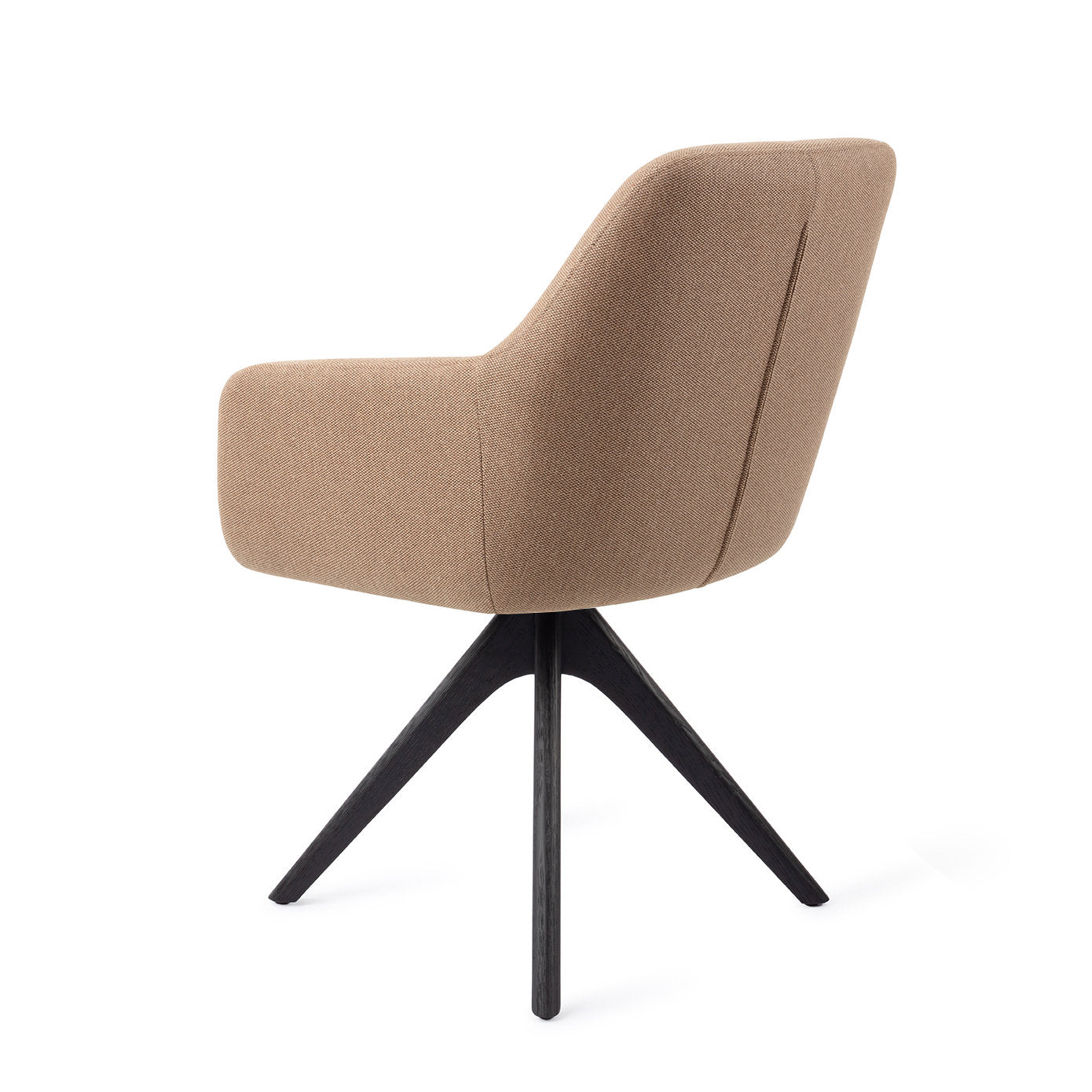 Hiroo Dining Chair Whisper Wheat Revolve Oak Black