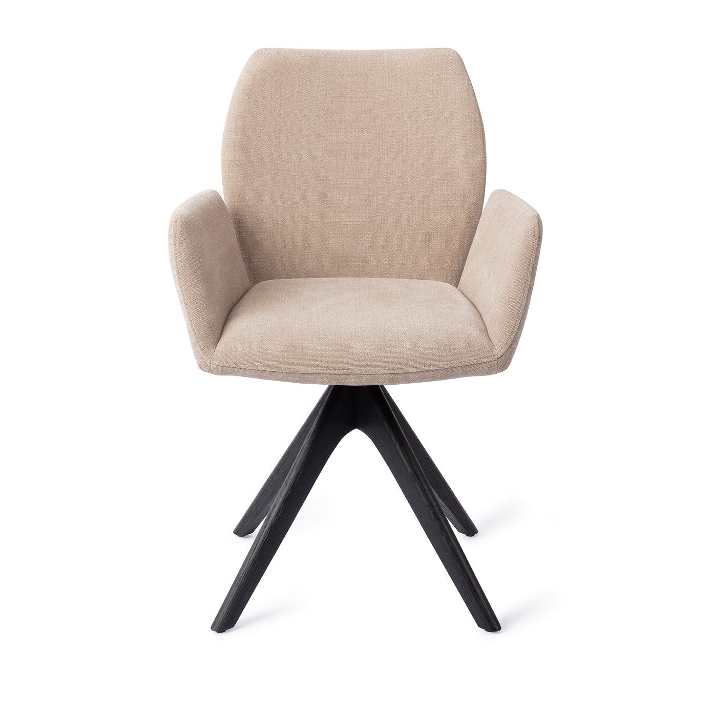 Misaki Dining Chair Sand Strand Revolve Oak Black