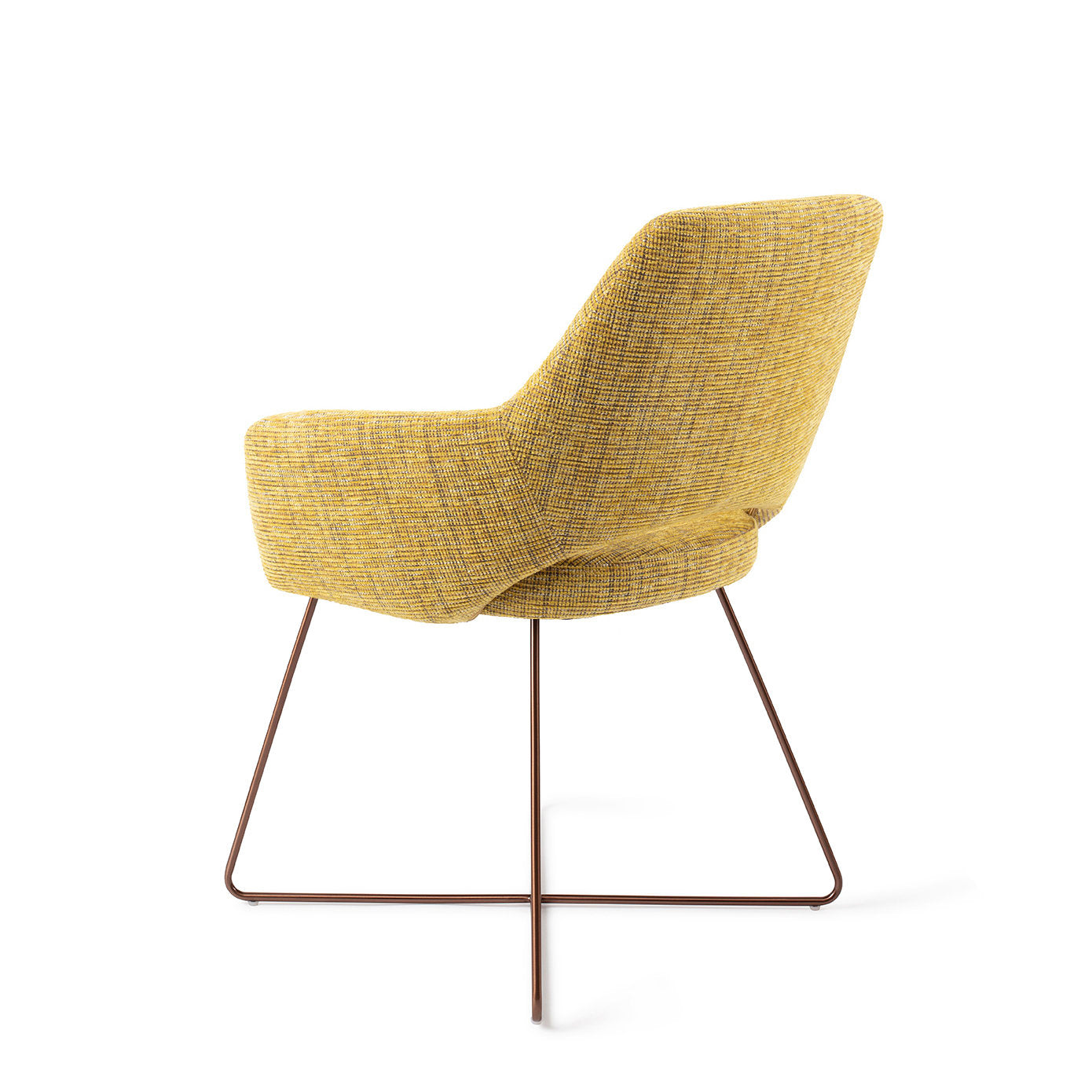 Yanai Dining Chair Lemon Lines Cross Rose