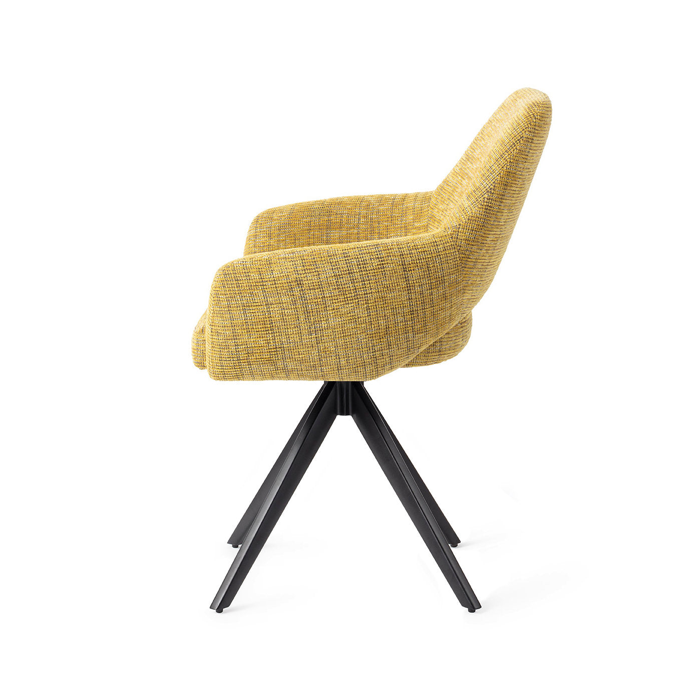 Yanai Dining Chair Lemon Lines Turn Black