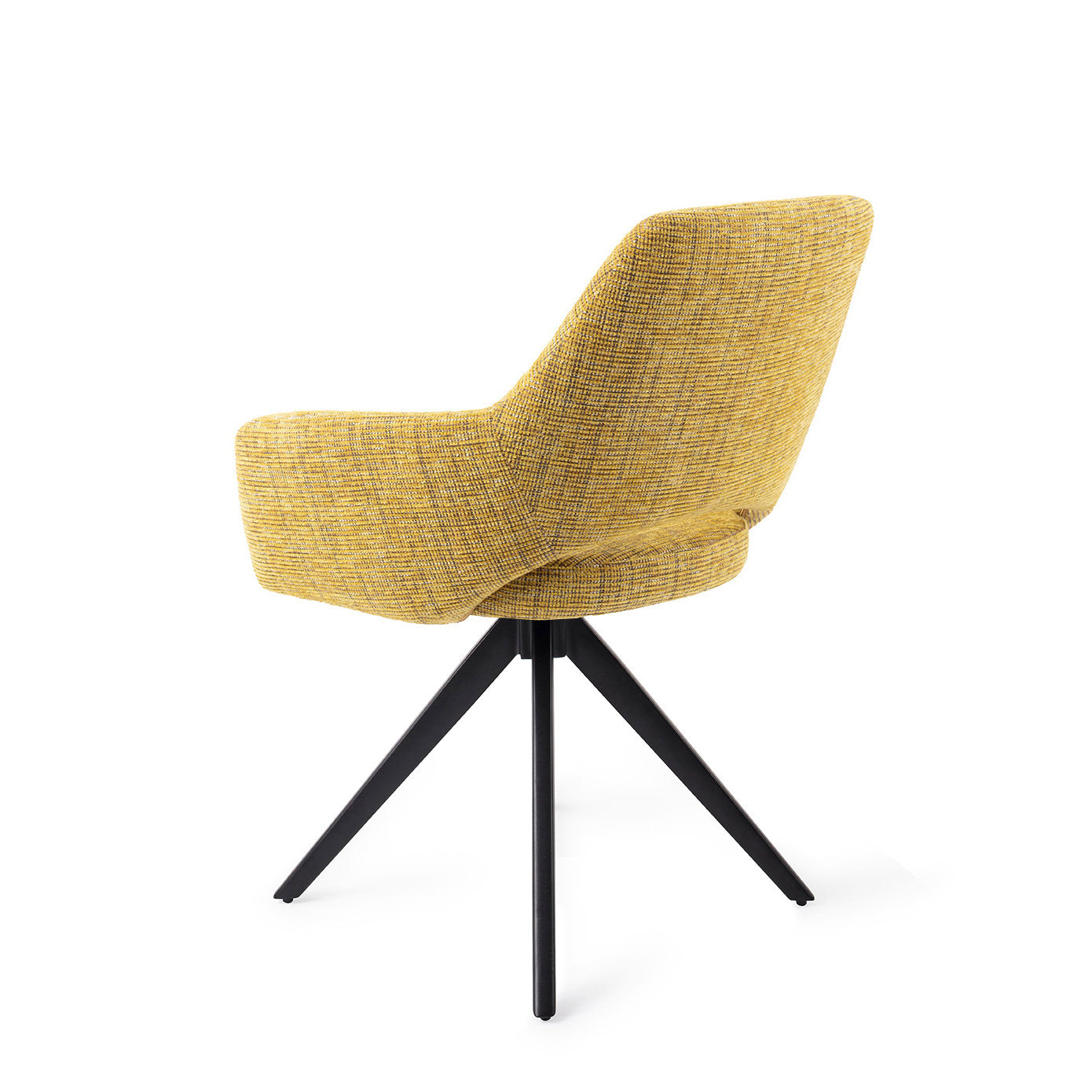 Yanai Dining Chair Lemon Lines Turn Black