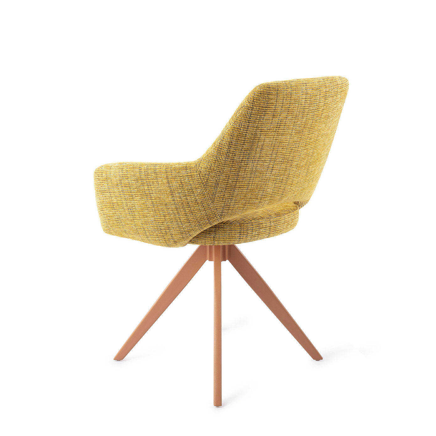 Yanai Dining Chair Lemon Lines Turn Peach