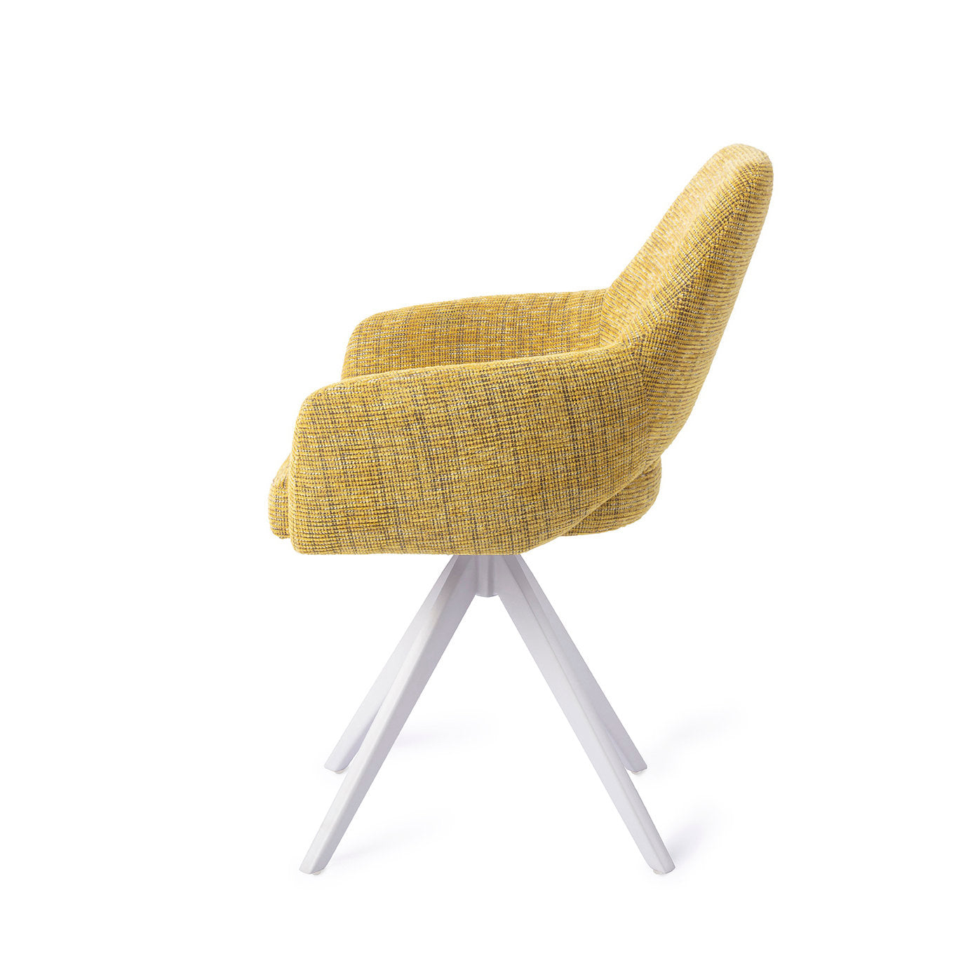 Yanai Dining Chair Lemon Lines Turn White
