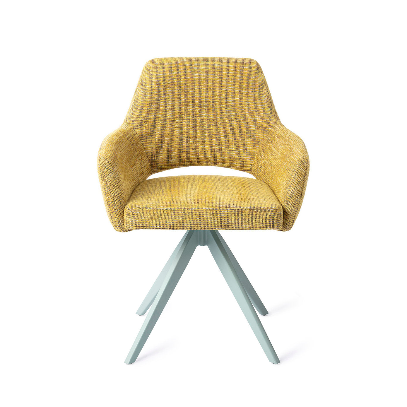 Yanai Dining Chair Lemon Lines Turn Mint