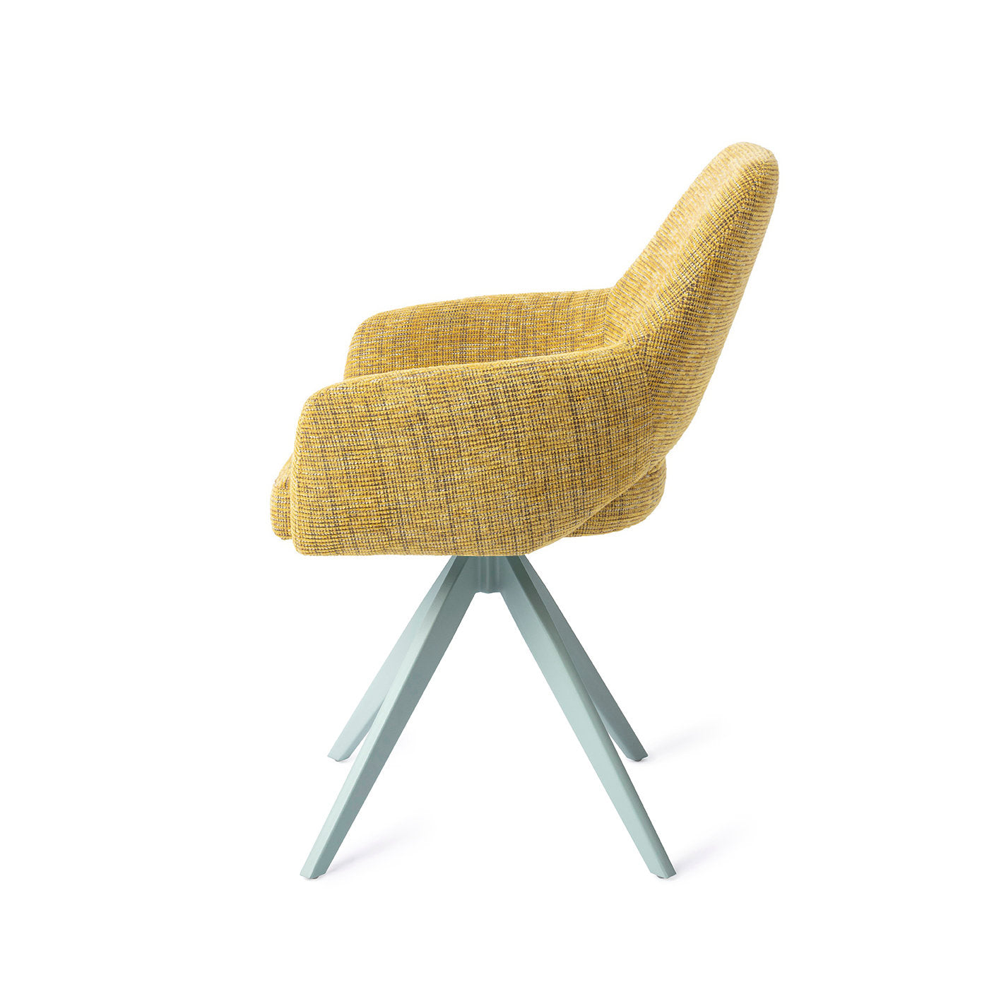 Yanai Dining Chair Lemon Lines Turn Mint